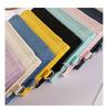 Fashion Canvas ID Badge Card Holder Solid Color Multi-Functional Credit Card Holder Card Storage Card Holder Case Work ID