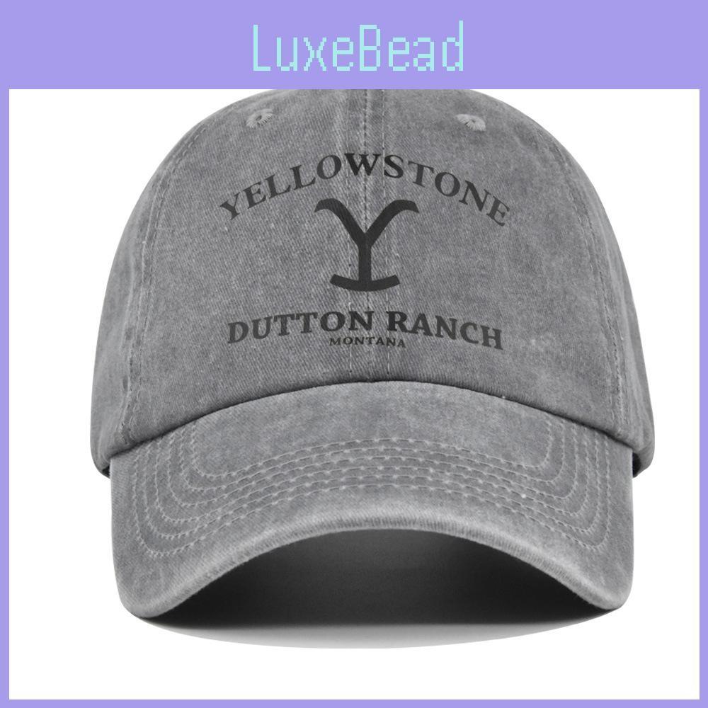 Yellow Stone Letter Embroidery Baseball Cap Sun Protection Breathable Gift Hat