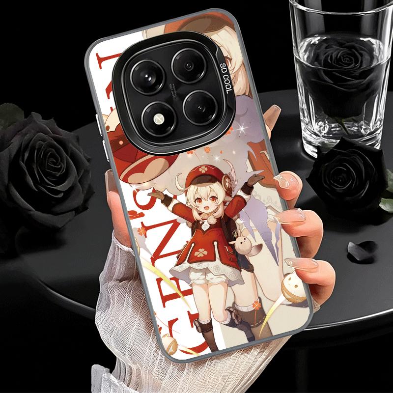 Genshin Impact Anime Soft Phone Case for Xiaomi Redmi Note 13 14 15 Pro Plus 12S 12 11S 11 11T 10S 10 Shockproof Cover Back Shel