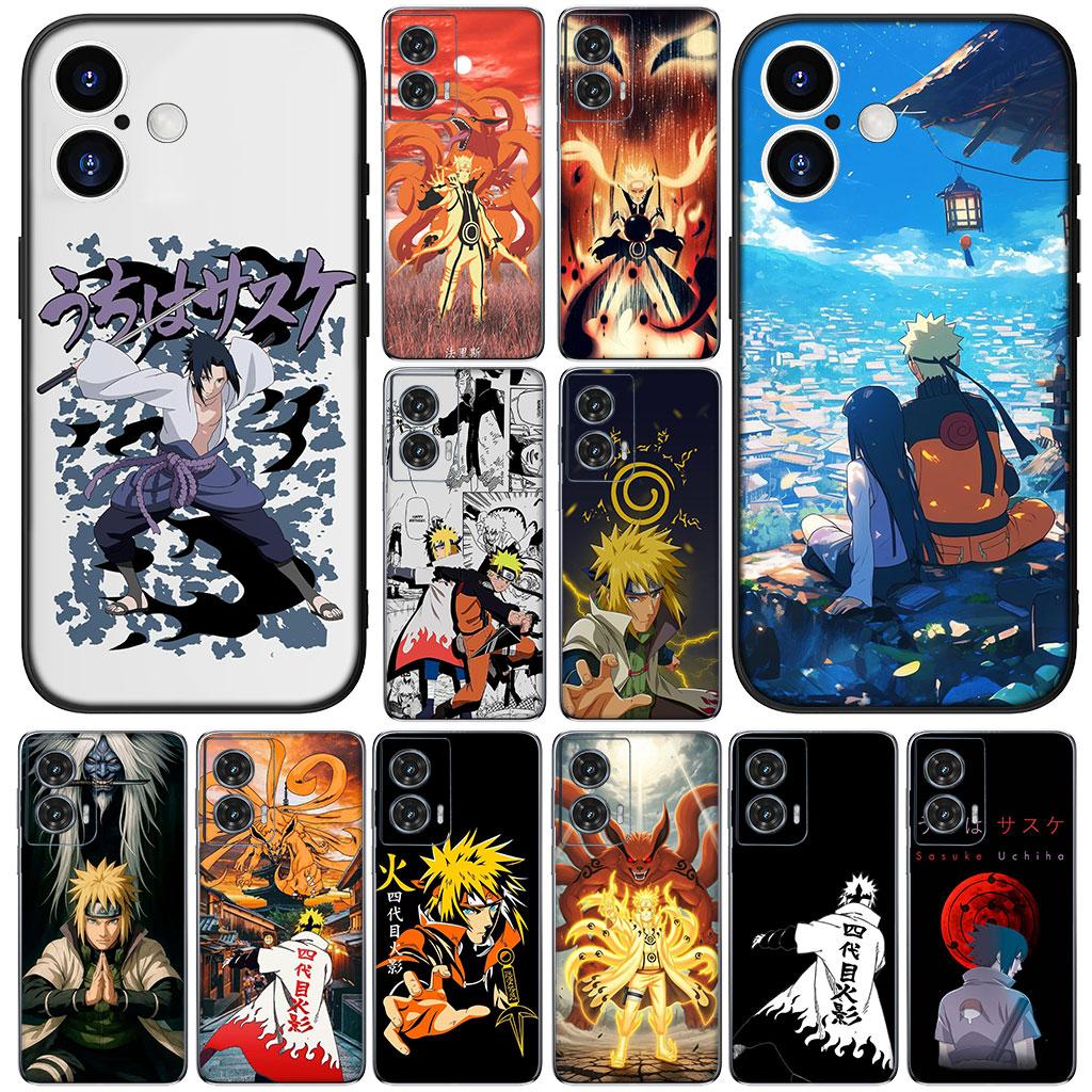 Namikaze Minato Uchiha Sasuke Narutos Cover for Apple iPhone 17 16 Plus 13 12 Pro Max Mini X XR ProMax 16E 15+ 16Plus Air Case