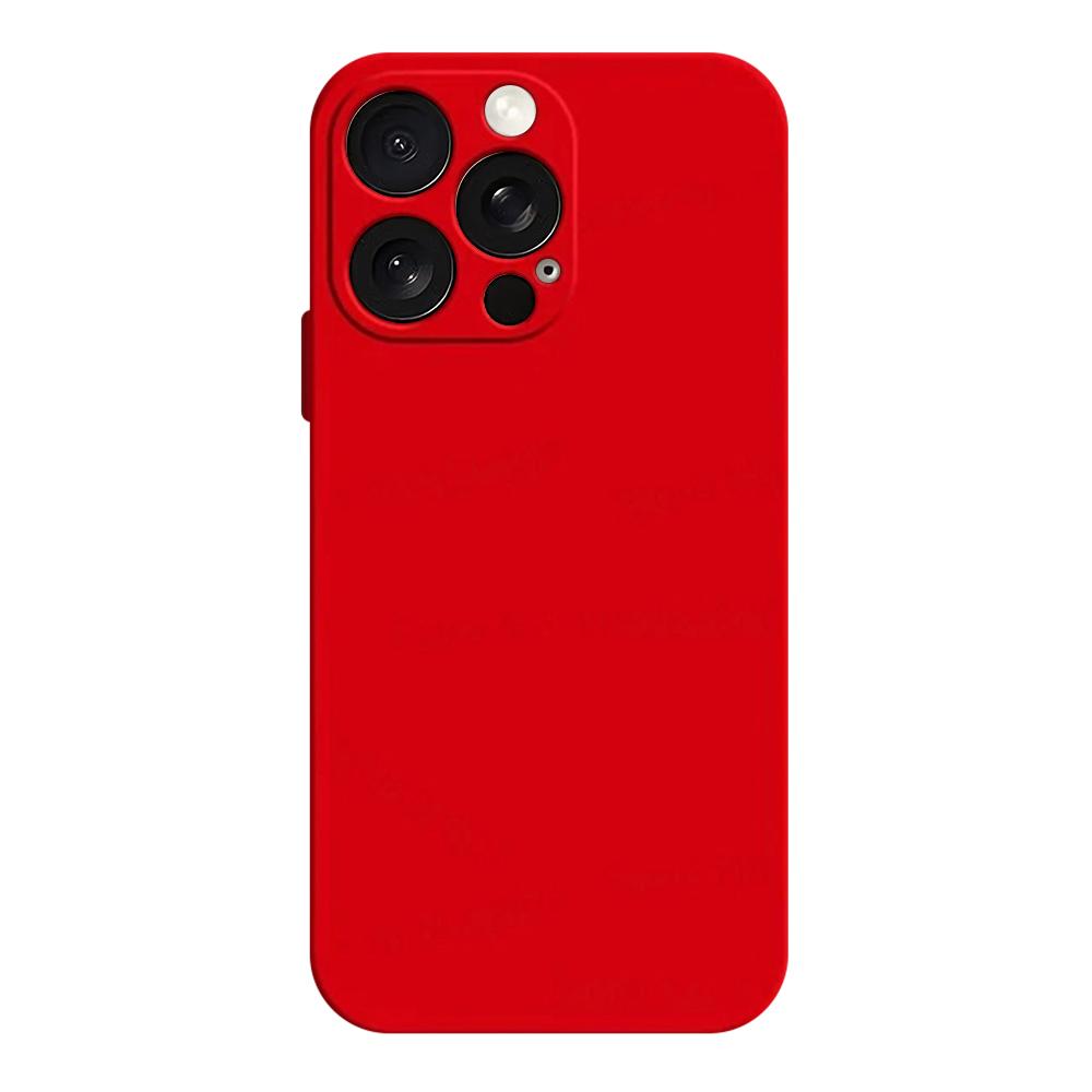 

Для iPhone 15 Pro Max Магнитный чехол Противоударный Мягкий ТПУ Чехол для телефона Red