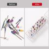 30/48 Holes Nail Art Drill Storage Box Grinding Head Polish Bit Holder Display