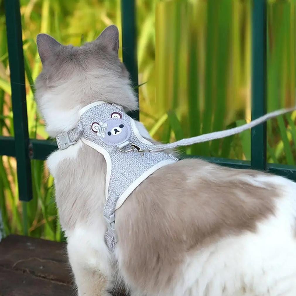 Undershirt Style Pet Leash Adjustable Cat Dog Harness Breathable Leash  Convenient Pet Vest For Small Dog Cat Supplies2025new