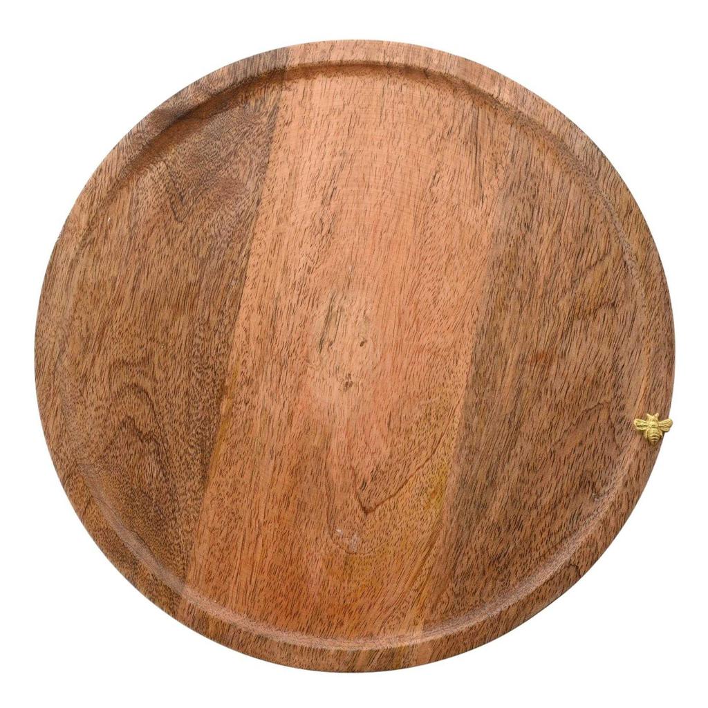 Hestia Acacia Wood Cake Stand