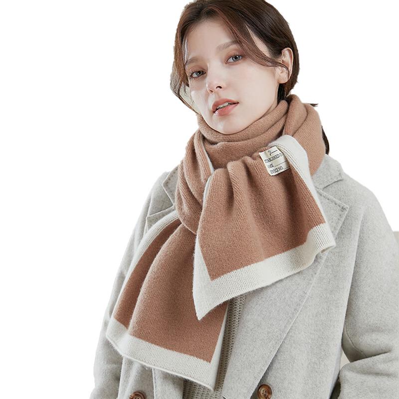 JIUMU Women's Pure Wool Scarf & Shawl Gift Set