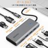iDsonix To USB Compatible with Warranty Port LAN Port 3 USB Ports PD Charging Port SD Card Port Micro SD Card 8-in-1 USB-C Hub, Type-C 3.0 5Gbps,