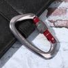 Professionelle Karabiner-Kletter-Schlüsselhaken, Sicherheits-Master-Lock, Bergsteiger-Schutzausrüstung
