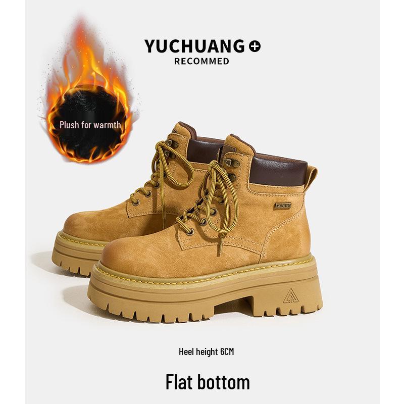 

White Deer Women s Autumn Yellow Hiking & Climbing Boots – Pigskin Leather Work Boots Size 39