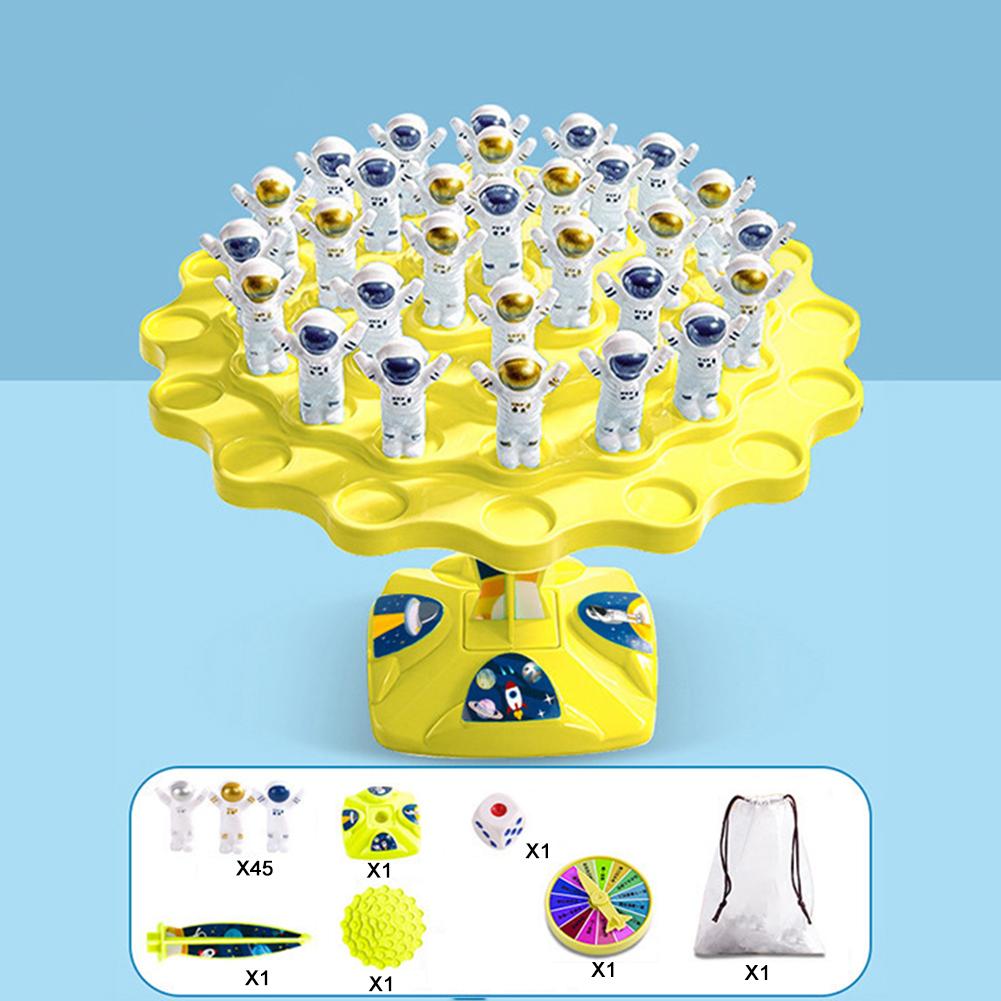 Astronaut Balance Games Parent-Child Interaction Balance Match Game Decompression Educational Balance Tree Toys for Kids