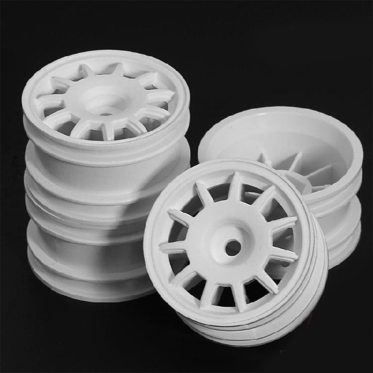 Car Wheel Rims 11 Spoke Design Enhances Grip Wheel Hubs ABS Universal Fit M Chassis Models Off Road Performances