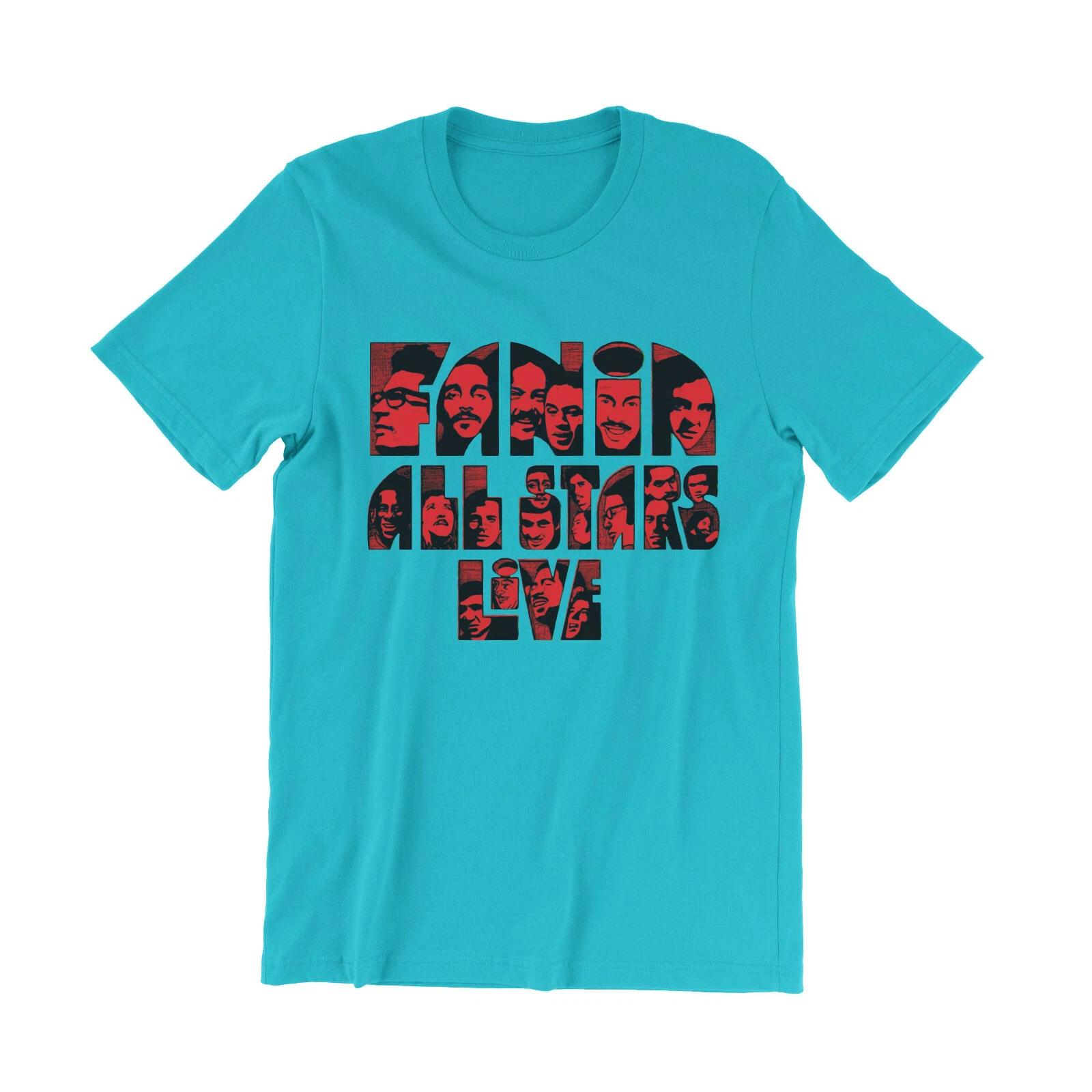 Fania All-Stars Live T-Shirt - Latin Salsa 70s music Hector Lavoe Willie Colon XXXXL