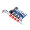 HDD Power Control Switch Hard Drive Selector SATA Drive Switcher For Desktop PC Computer
