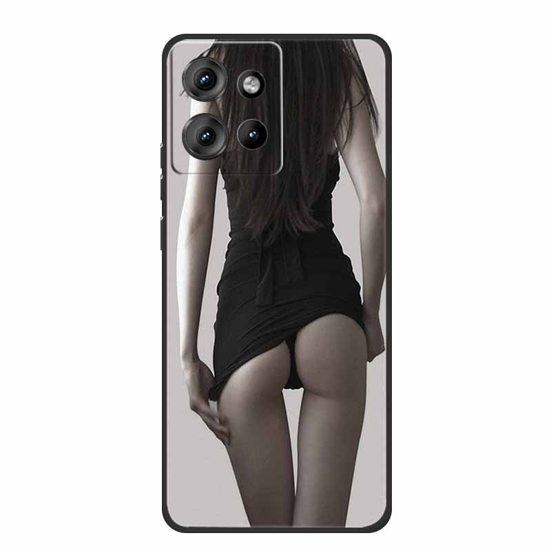 Phone Case For Motorola Moto G86 Power Edge 50 Neo G75 S50 Edge 50 5G Case S 50 Coque Shockproof Black Silicone Soft Back Cover