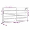 VidaXL Black Display Cabinet 100x8.5x50 Cm Engineered Wood, Wall Cabinet, Wall Storage Cabinet, Cabinet 847948