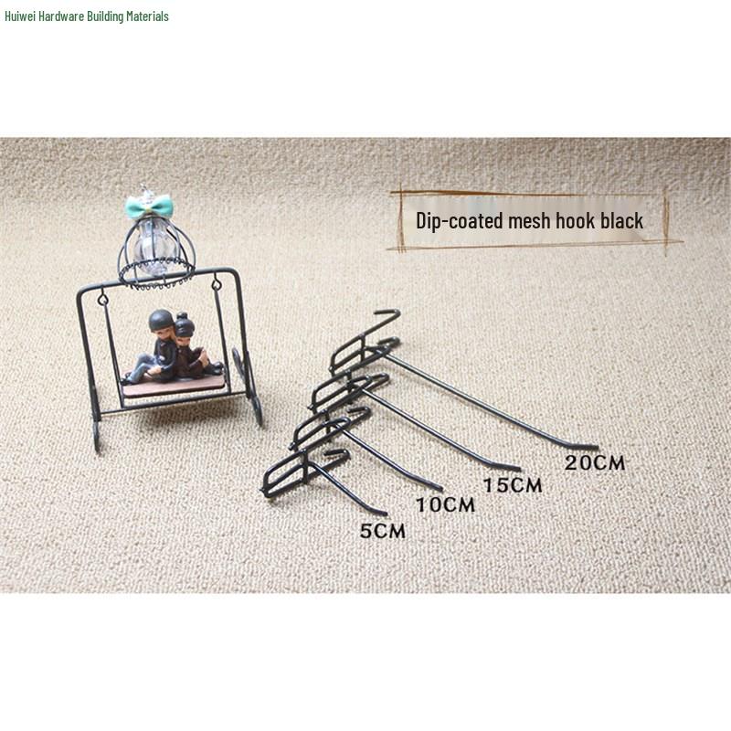 Stainless Steel Wire Mesh Jewelry Display Hook Rack
