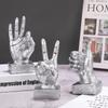 European Retro Resin Finger Ornaments for Living Room Decor