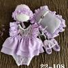 Accessoires de Photographie pour Nouveau-né Fille Combinaison en Dentelle avec Chapeau, Oreiller, Bandeau, Chaussures Robe de Nouveau-né Accessoires de Pose
