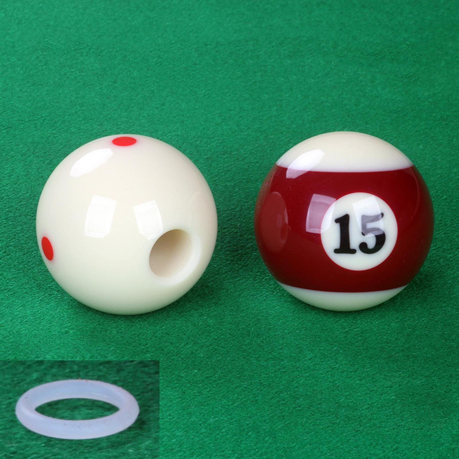 

Тренажер по ударам кия в бильярдном пуле, Тренажер по упражнениям на бильярдной удочке 2Pcs Ball