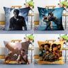 U-Uncharted V-Video Pillow Case Sofa Living Room Bedroom Double-sided Printing Square Cushion Nap Time Cushion Cover