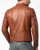 Leather Biker Cowhide Fashionable Outerwear for and Thick [FLAVOR] Jacket, Jacket, Leather, Men's Coat, Spring, Autumn, Winter, Windproof,