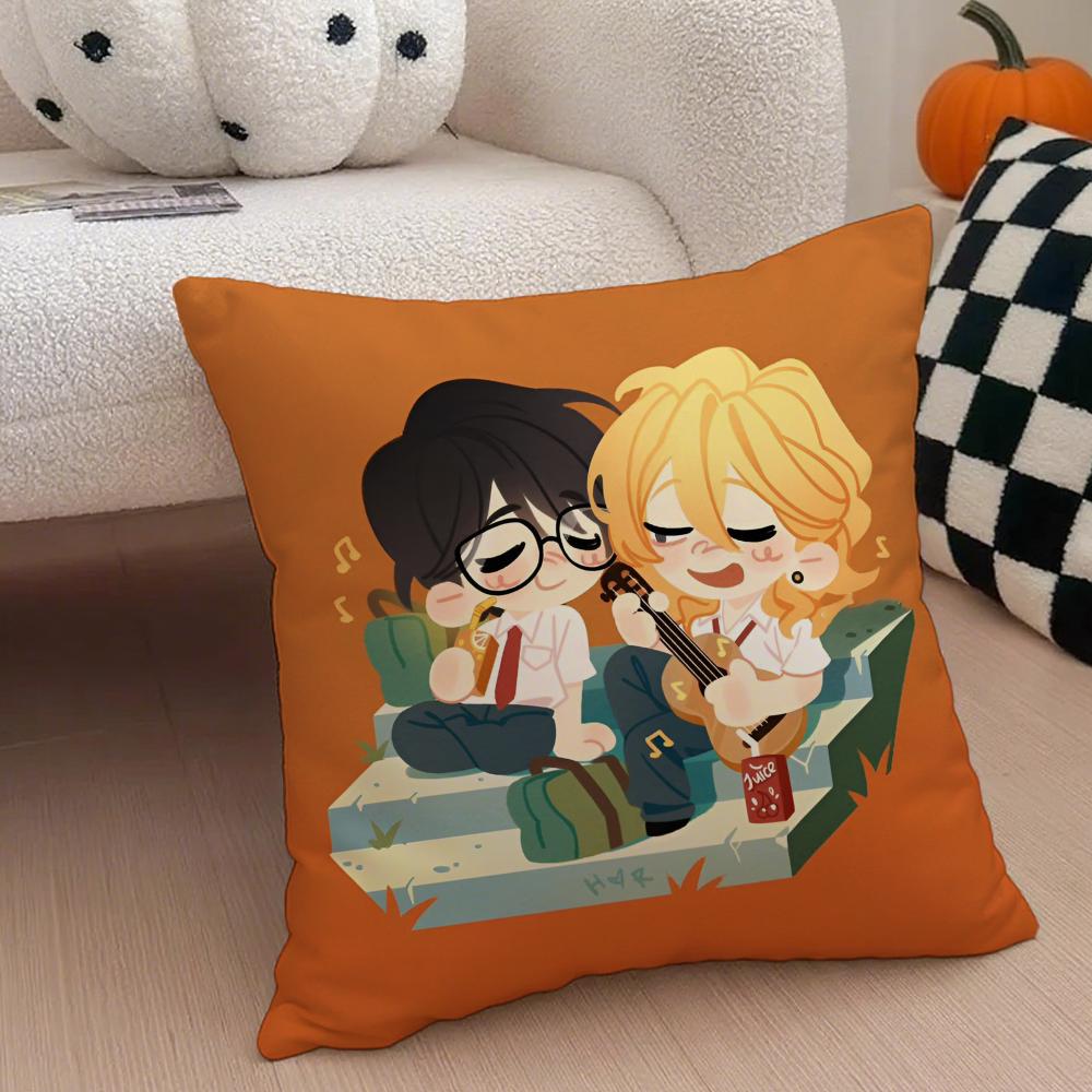Coole DDoushisei Kissenbezug Sofakissenbezug Versteckter Knopf Strapazierfähiges Polyester Stuhlkissen