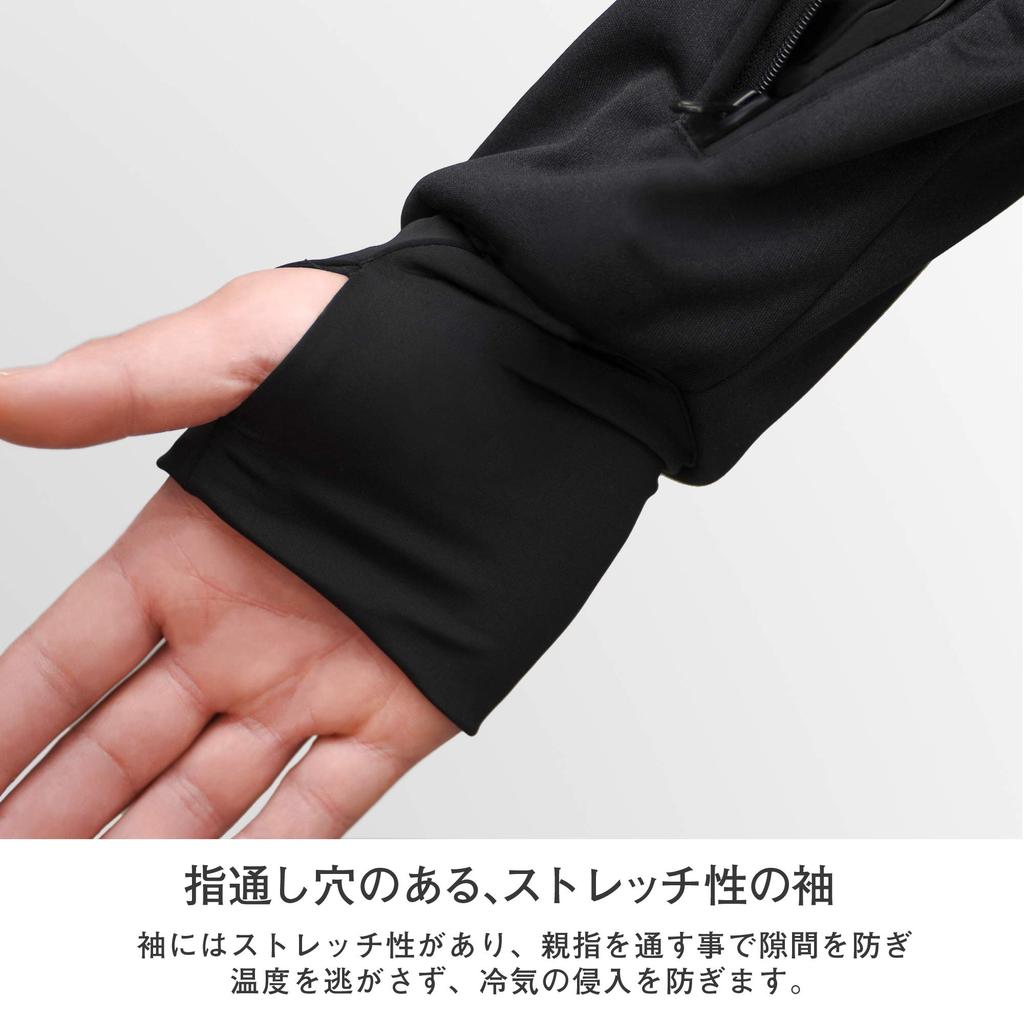 KOMINE Motorcycle Electric Inner Electrically for and Size M Jacket, Jacket, 12V, EK-106 1180, Windproof, Heated, Autumn, Winter, Spring, 08-106,