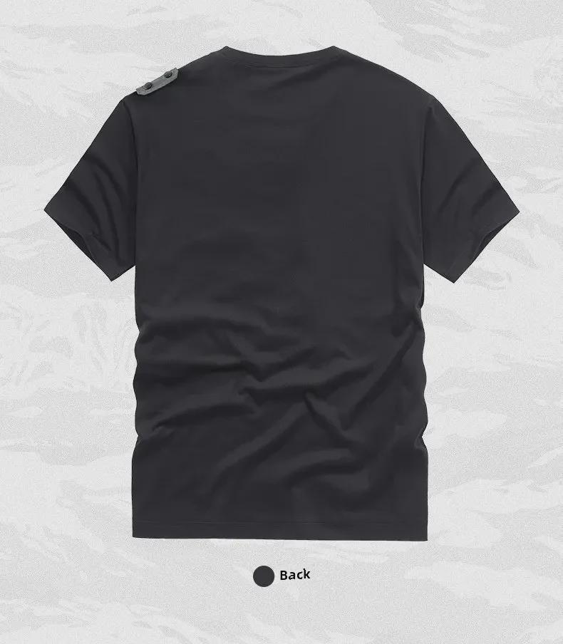 Men's 2022 Summer Short-Sleeve Round Neck Loose T-Shirt - Trendy Functional Workwear Style