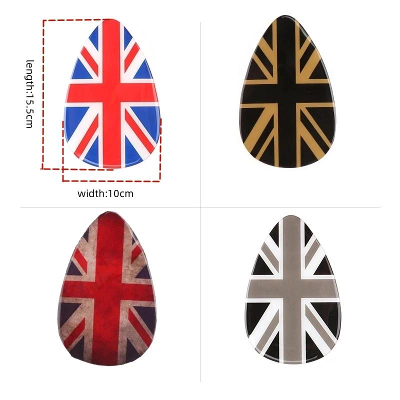 Union Jack Centre Air Outlet 3D Dedicated Cover Protect Sticker Decal For MINI COOPER F54 F55 F56 Clubman Interior Accessories
