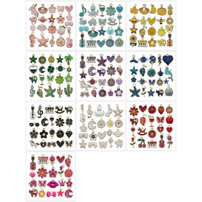 Großhandel 20 Stück Bunte Zinklegierung Anhänger Für Handgemachten Schmuck Bastelprojekte Und Zubehör Halsketten Charm
