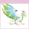 Ancient Mythical Animal Monster Ice Dragon Model Ornament With Movable Mouth For Childrens Collectible Gift
