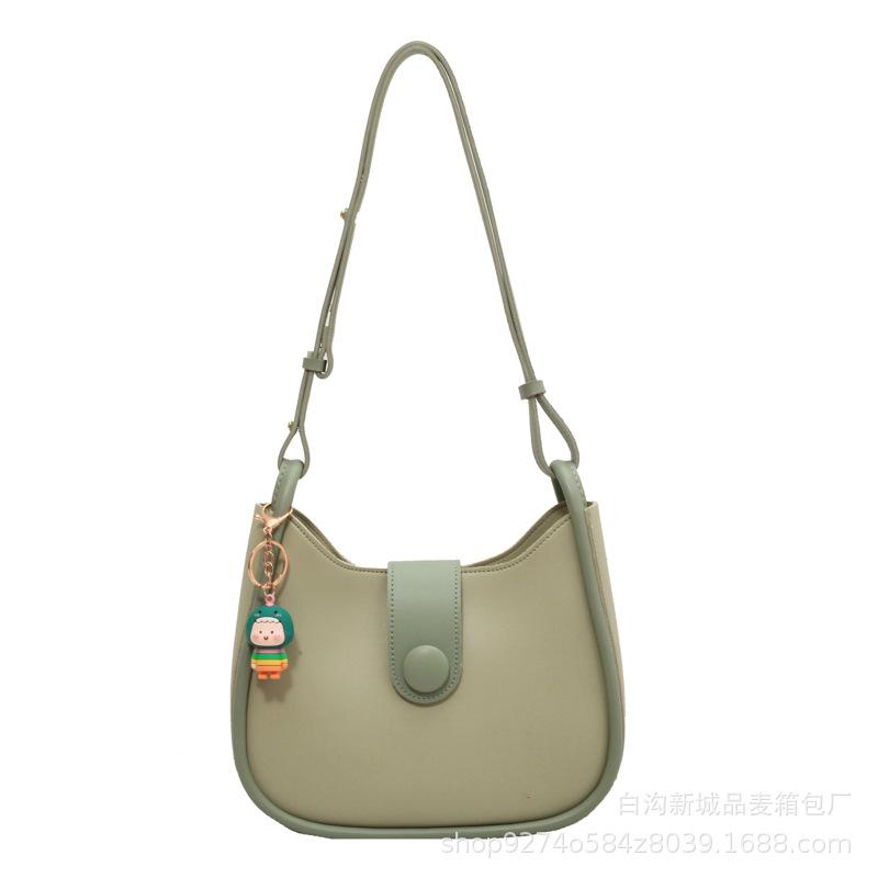 Summer Small Fresh and Fashionable Underarm Bag Women's Bag 2025 New Trendy Foreign Simple One-Shoulder Crossbody Bag