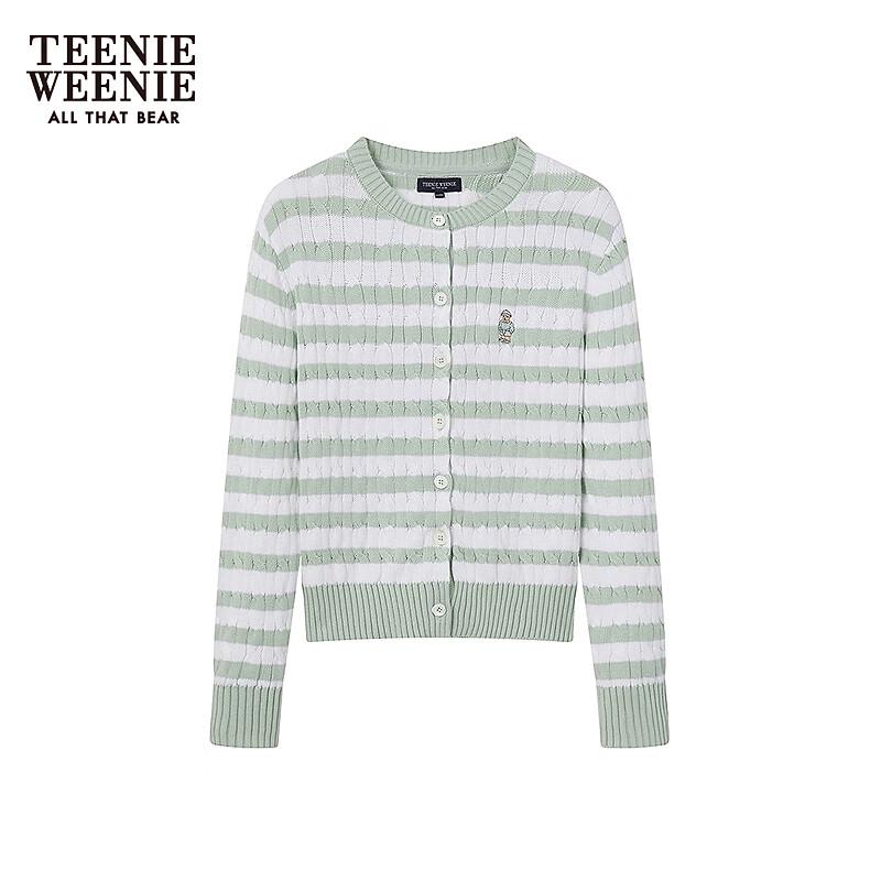 Teenie Weenie Women's Striped Knit Cardigan