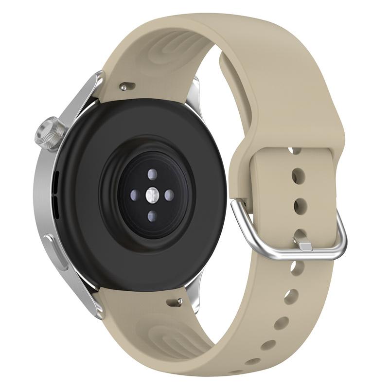 22mm Arc-shaped Watchband for Xiaomi Watch S2/S1/S1 Pro,Adjustable Silicone Wrist Strap with Metal Buckle