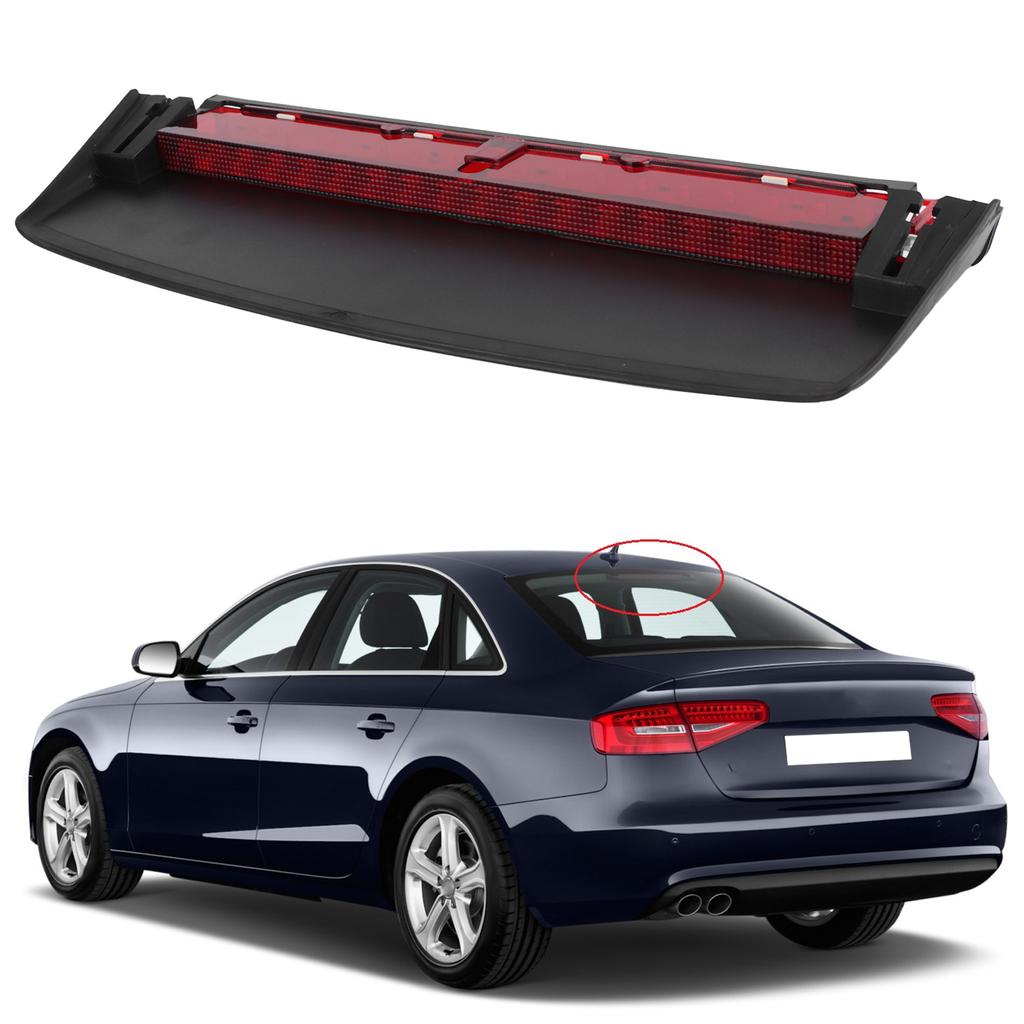 LED 3rd Brake Light High Mount Stop Lamp Red Lights 8K5945097 Fit for S4 Sedan