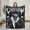 Chainsaw Man Power Blanket Flannel Printed Anime Manga Breathable Super Warm Throw Blankets for Bed Office Bedspread