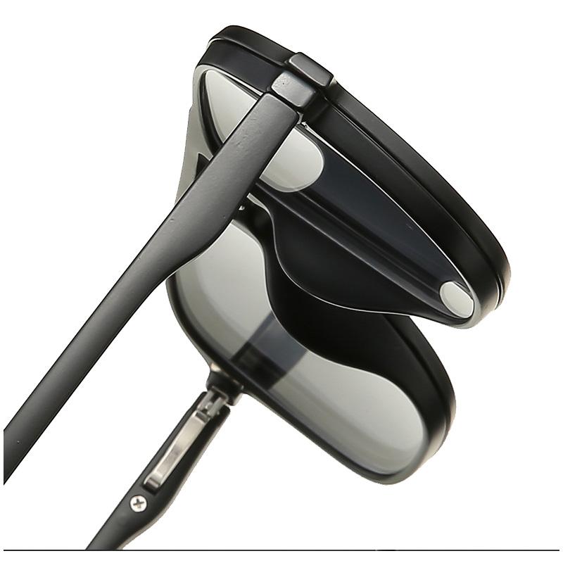 Magnetic Sunglasses Clip And Optical Glasses Frame 6 in 1 Women Men Polarized or Night Vision Multipurpose Eyeglasses Set 2333