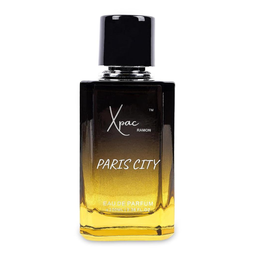 Paris City Luxury Eau De Parfum | Long Lasting Fragrance with Lemon, Ginger, Spices and Amber |