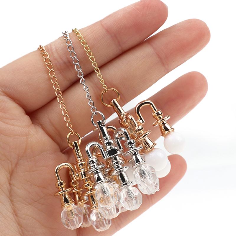 1Pc 1/12 Miniature Dollhouse Ceiling Lamp Hanging Lamp Mini Led Light Model