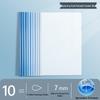 Good1512 A4 Thickened Folder with Pull-Rod Clip - Large Capacity for Documents, Test Papers, and Archive Book Covers