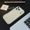 Solid Color Sky Eye Staircase Simple Soft Case For iPhone 16 15 14 13 12 17 Pro Max 14 Plus 17 Air Silicone Shockproof Y2K Cover