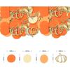 200 Pcs Thanks Giving Table Decoration Fall Pumpkin Table Confetti for Autumn Fall Baby Shower Thanksgiving Party Decorations