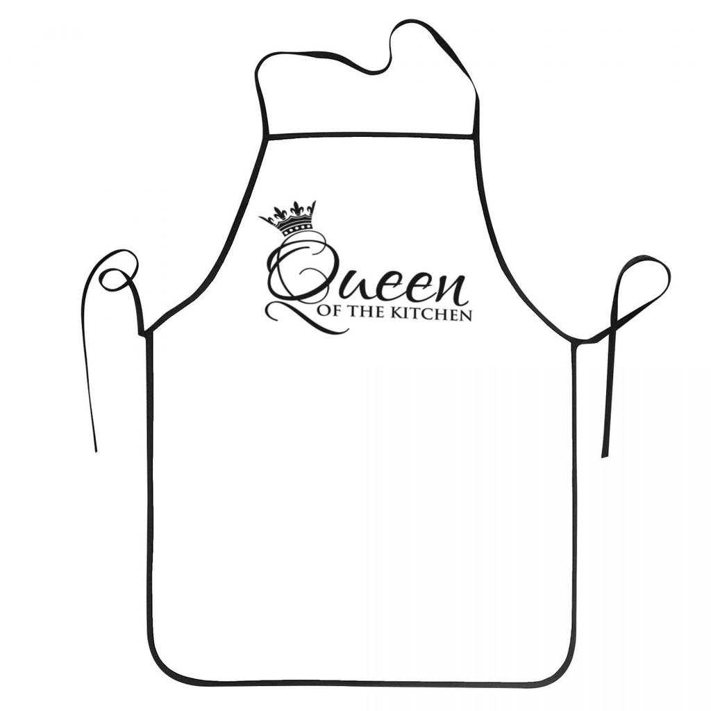 Cute Kitchen Letter Phrase Aprons Chef Cuisine Tablier Waterproof Bib Kitchen Cleaning Pinafore for Women Men Gardening