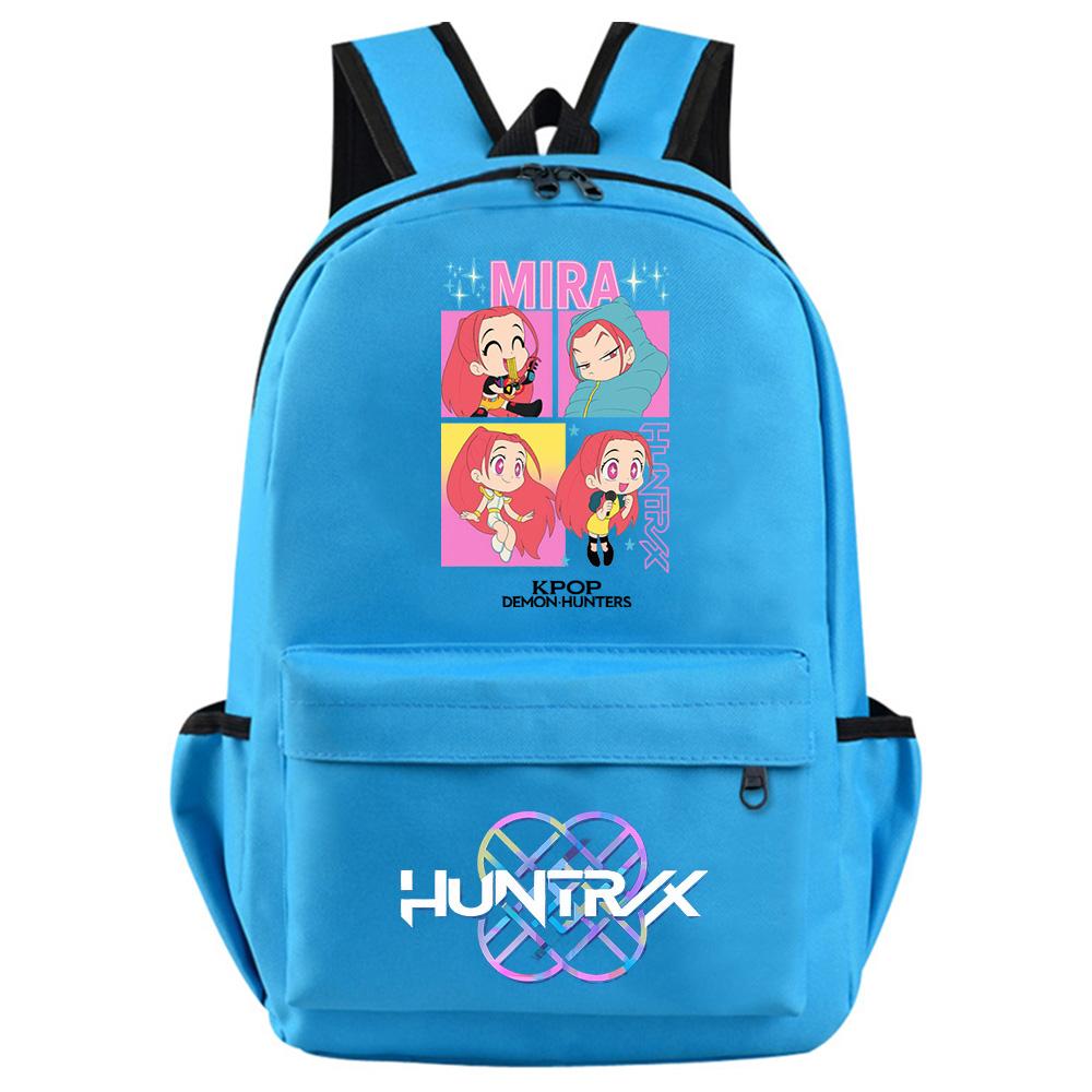 Rucsac Desen Animat K-Pop Vânătorii de Demoni Imprimat pentru Adolescent Student Fată Băiat Ghiozdan Școlar Femei Capacitate Mare Impermeabil Geantă de Călătorie Cadou Copil