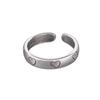 Adjustable Oil Drip Love Glossy Ring Niche Premium Sense Personality Versatile Stackable Women's Index Finger Fashion Ring