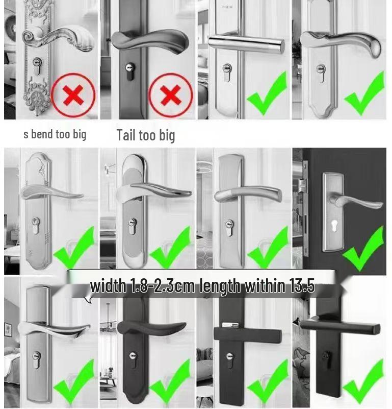 Thickened Cartoon Door Handle Protector: Anti-Collision, Anti-Static, Decorative Cover for Children's Rooms.