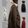 American Streetwear Jogging Cargo Pants Women High Waist Side Straps Loose Punk Wide Leg Trousers Fashion Hip Hop Parachute Pant