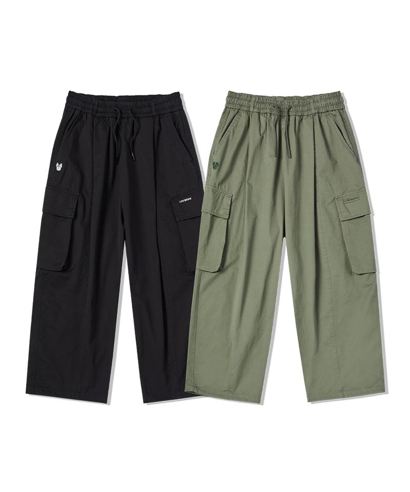 LIFEWORK Women'S) Lw3 Common Cargo Balloon Wide Pants