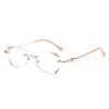 Womens Fashionable Anti Blue Light Eyeglasses Latest Design Gold Silver Reading Glasses Unisex Ladies Trendy Diamond Presbyopia+10+40 +1.0 +4.0