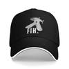Funny Fih Fish Meme  Baseball Cap  Casual UnisexTeens Trucker Hat Hot Sale Design Outdoor Sports Baseball Caps Birthday Gift