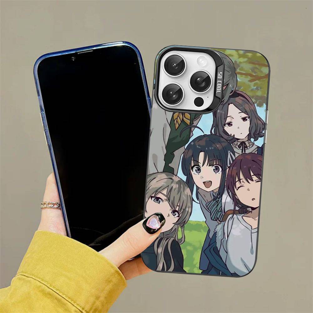 Music Anime Girls Band Cry Phone Case For IPhone 17 Air 16 15 14 13 12 11 Pro Max Color Hard Cover